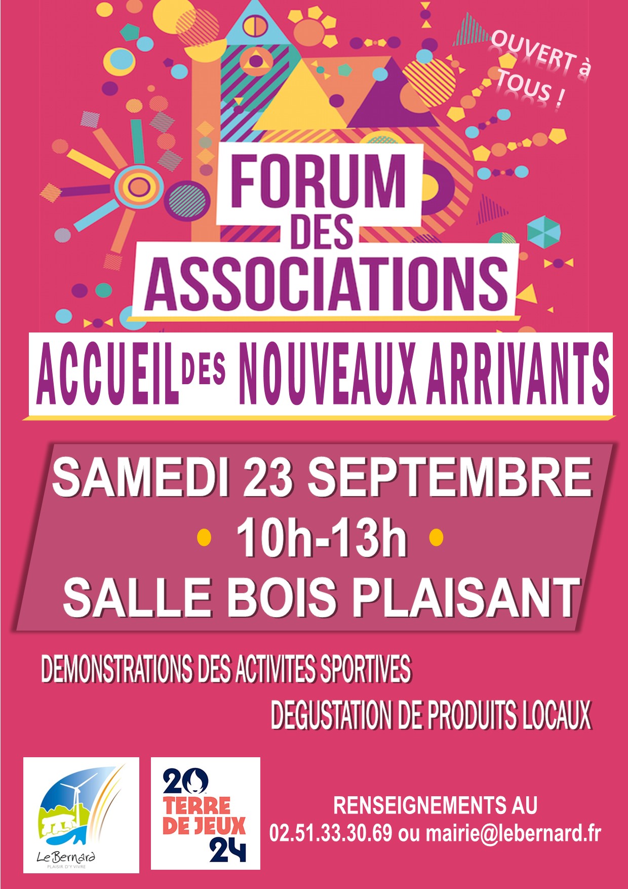 FORUM DES ASSOCIATIONS Et ACCUEIL DES NOUVEAUX ARRIVANTS | Site De La ...